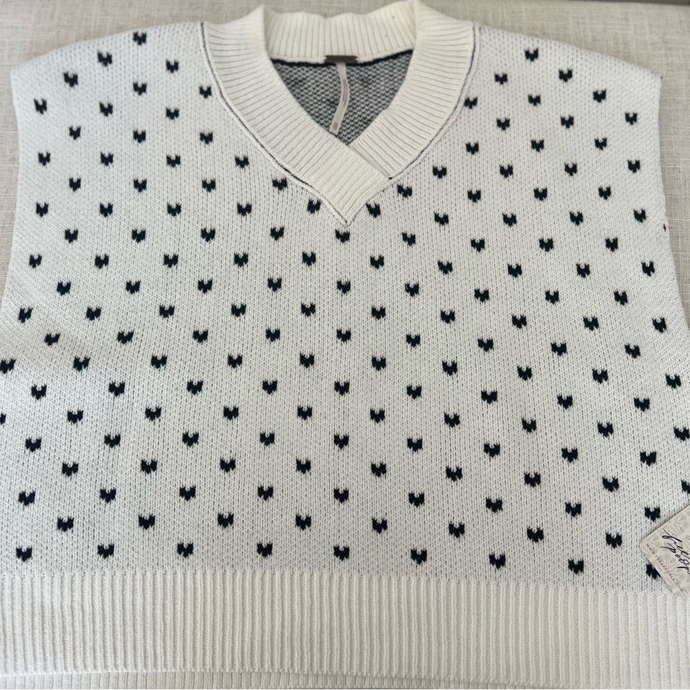Free People | Easy Street Vest Patterned NWT - Picture 8 of 10